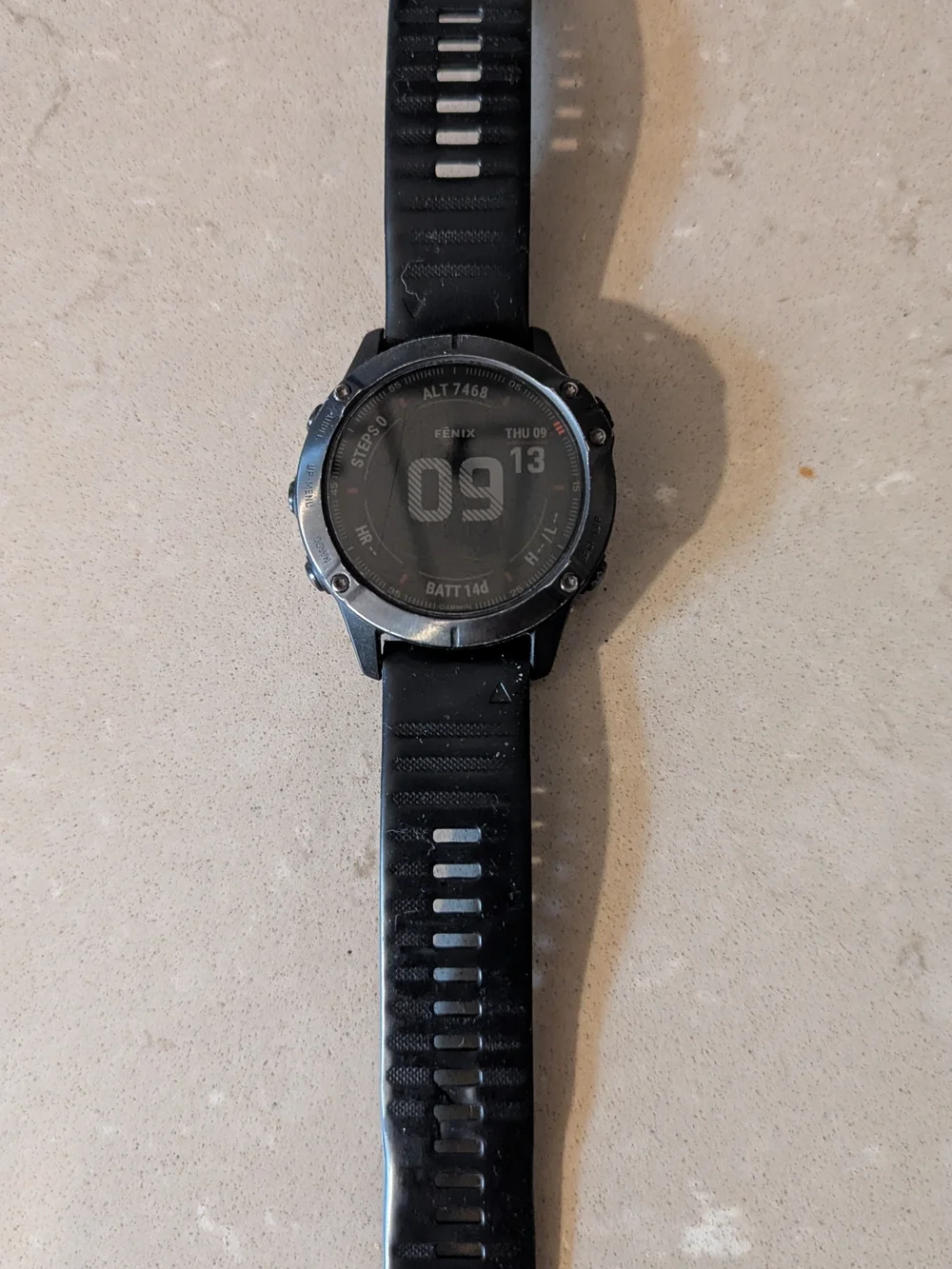 Garmin Fenix 6 Sappire Black GPS Smartwatch - Durable Multi-Sport Wearable